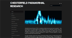 Desktop Screenshot of chesterfieldparanormalresearch.com